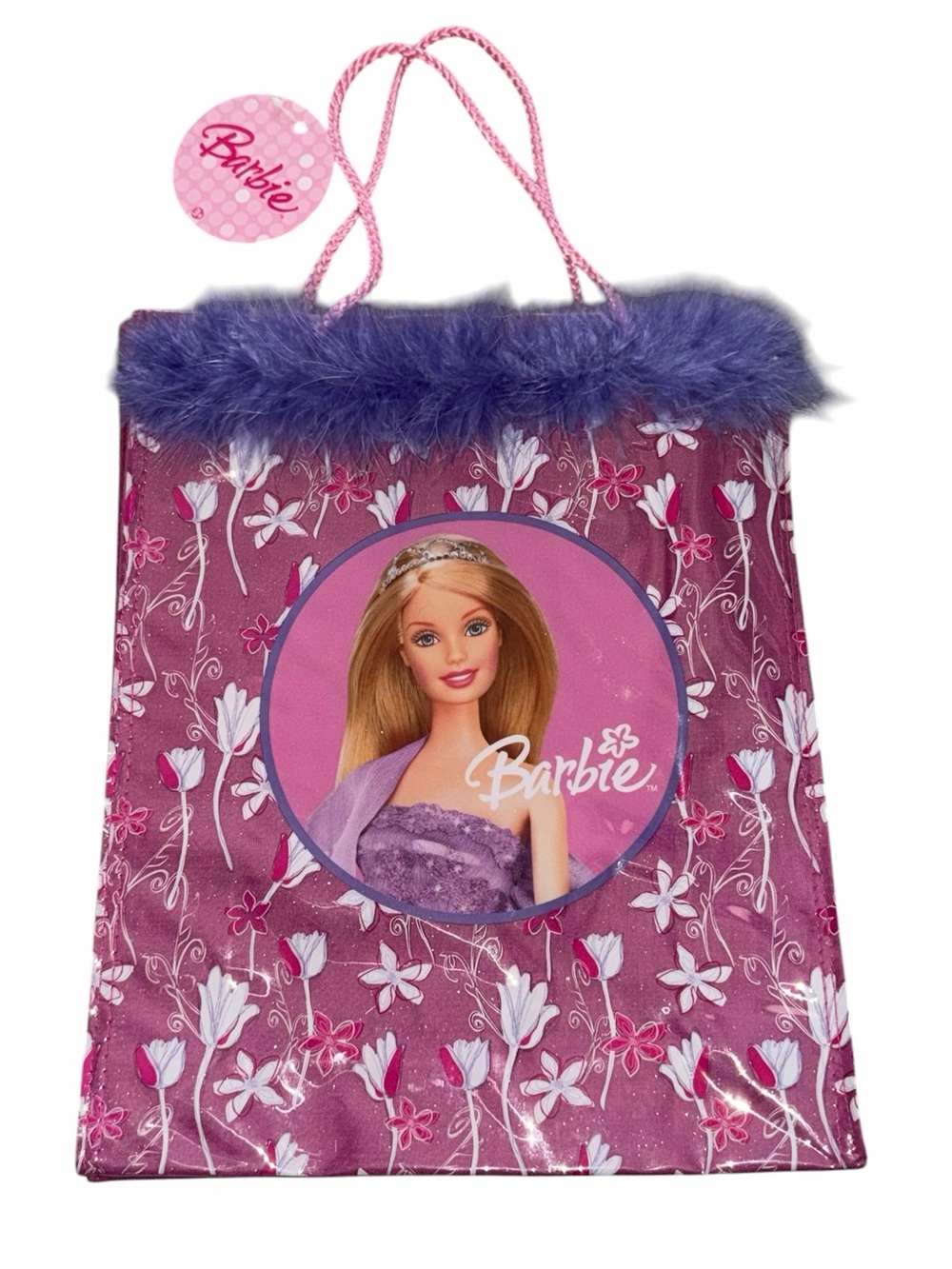 Vintage Barbie Trick or Treat Halloween Candy Tote Bag or Birthday Gift Bag